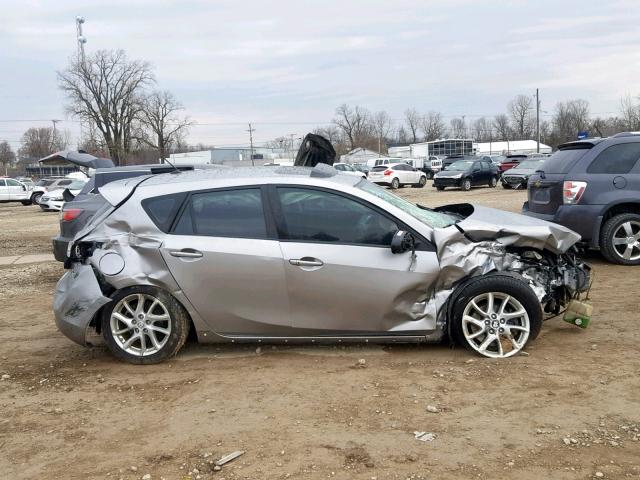 JM1BL1L55C1575268 - 2012 MAZDA 3 S SILVER photo 9