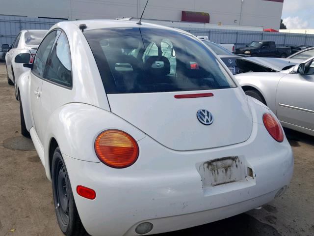 3VWCC21C4XM410166 - 1999 VOLKSWAGEN NEW BEETLE Ağ foto 3