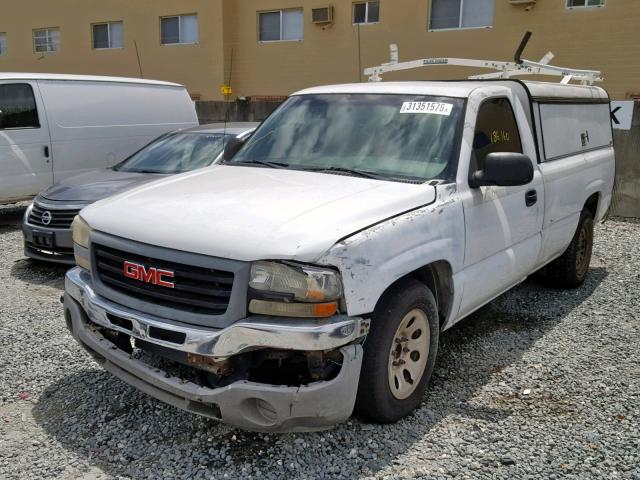 3GTEC14X87G148753 - 2007 GMC NEW SIERRA WHITE photo 2