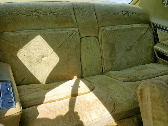 9Y81S745988 - 1979 LINCOLN CONTINENTA GOLD photo 6