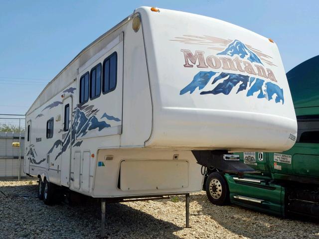 4YDF368204D507633 - 2004 KEYSTONE MONTANA WHITE photo 1