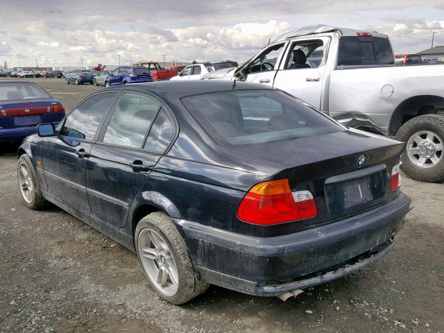 WBAAM3332XCD55275 - 1999 BMW 323 I AUTO BLACK photo 3