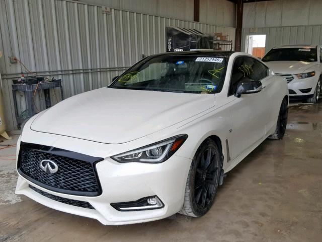 JN1EV7EK4HM360583 - 2017 INFINITI Q60 PREMIU WHITE photo 2