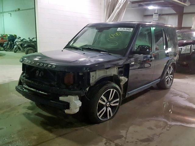 SALAK2D49CA598913 - 2012 LAND ROVER LR4 HSE LU BLACK photo 2