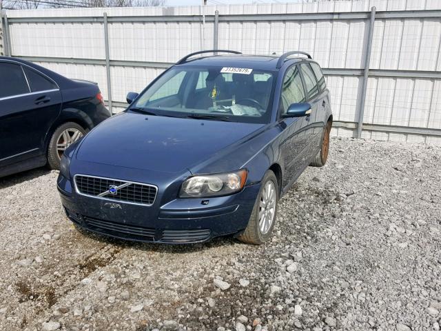 YV1MW382052084219 - 2005 VOLVO V50 2.4I BLUE photo 2