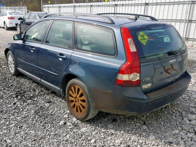 YV1MW382052084219 - 2005 VOLVO V50 2.4I BLUE photo 3