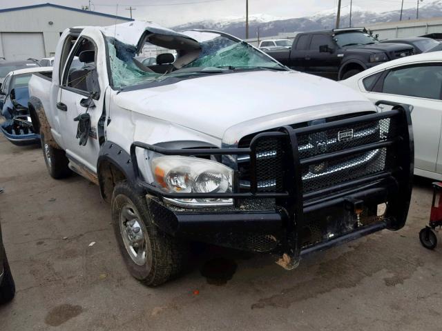 3D7KS28L19G538069 - 2009 DODGE RAM 2500 WHITE photo 1