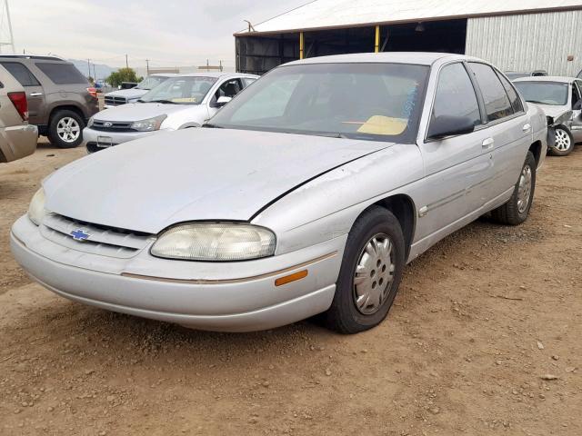 2G1WL52MXS9234808 - 1995 CHEVROLET LUMINA SILVER photo 2