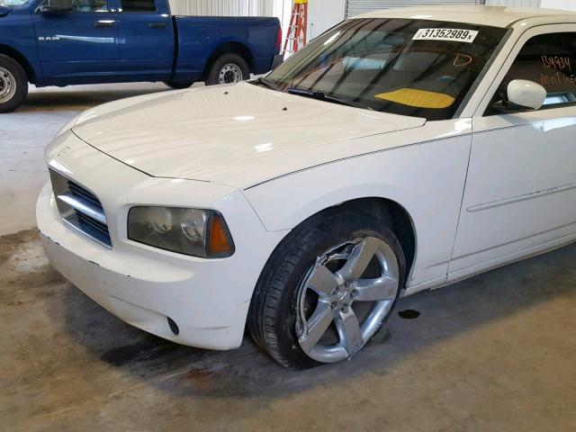 2B3CA3CV4AH117162 - 2010 DODGE CHARGER SX WHITE photo 10