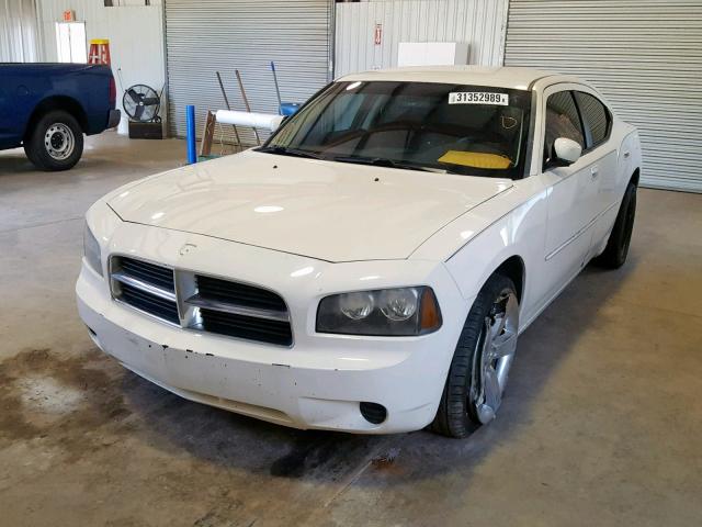 2B3CA3CV4AH117162 - 2010 DODGE CHARGER SX WHITE photo 2