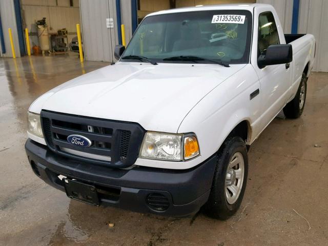 1FTKR1ADXAPA03048 - 2010 FORD RANGER WHITE photo 2