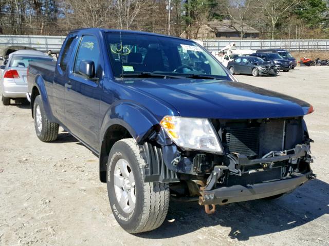 1N6AD0CW8BC419608 - 2011 NISSAN FRONTIER S BLUE photo 1