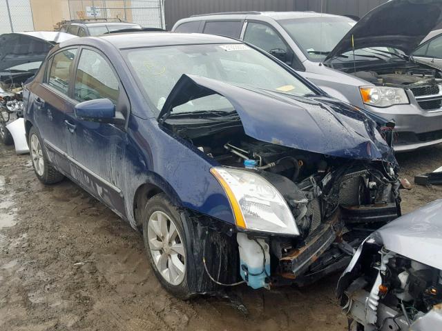 3N1AB6APXCL622936 - 2012 NISSAN SENTRA 2.0 BLUE photo 1