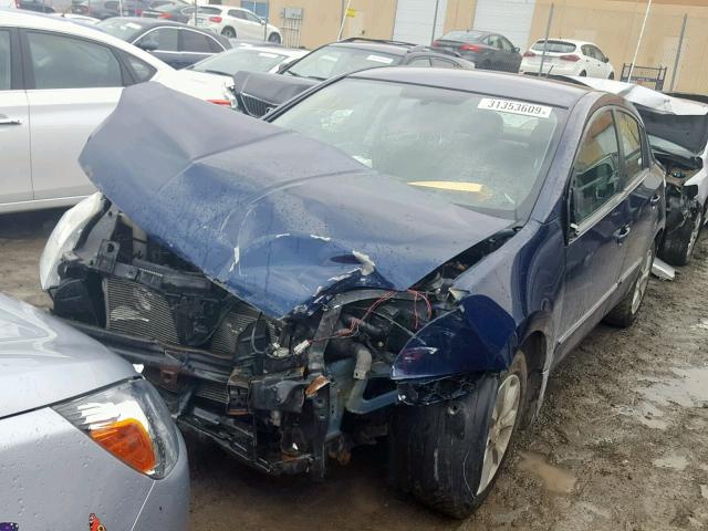 3N1AB6APXCL622936 - 2012 NISSAN SENTRA 2.0 BLUE photo 2