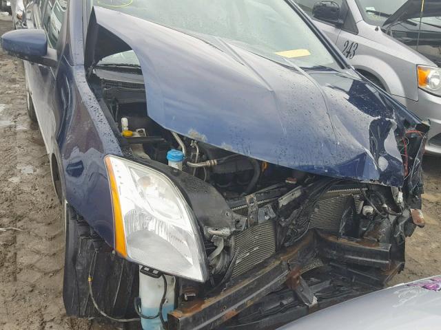 3N1AB6APXCL622936 - 2012 NISSAN SENTRA 2.0 BLUE photo 9