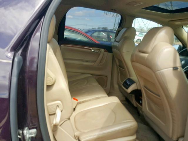 5GZEV33778J177926 - 2008 SATURN OUTLOOK XR შავი ფოტო 6