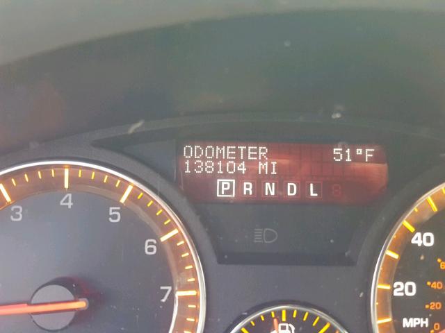 5GZEV33778J177926 - 2008 SATURN OUTLOOK XR შავი ფოტო 8