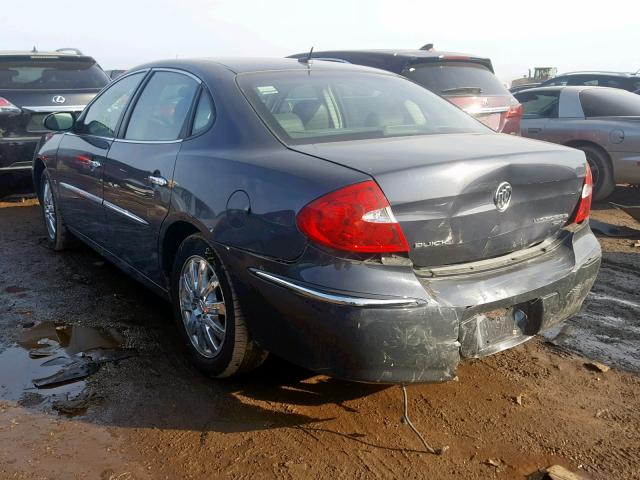 2G4WD582291221422 - 2009 BUICK LACROSSE C BLUE photo 3