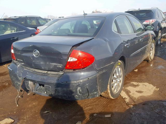 2G4WD582291221422 - 2009 BUICK LACROSSE C BLUE photo 4