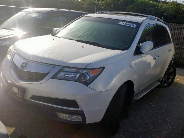 2HNYD2H81CH512728 - 2012 ACURA MDX ADVANC 白色 照片 2