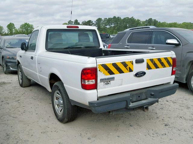 1FTKR1AD2APA49702 - 2010 FORD RANGER WHITE photo 3