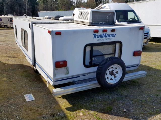 1T930BF14W1074883 - 1998 TRAL TRAILMANOR WHITE photo 3