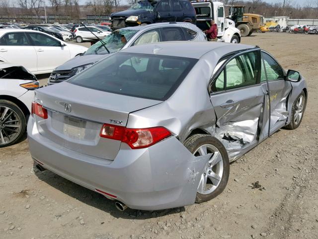 JH4CU2F60CC005032 - 2012 ACURA TSX TECH SILVER photo 4