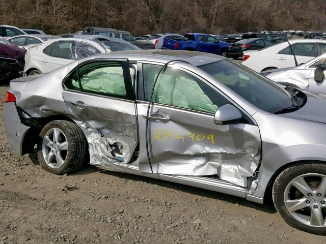 JH4CU2F60CC005032 - 2012 ACURA TSX TECH SILVER photo 9