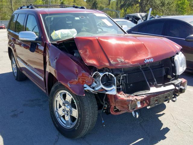 1J8HS68296C368795 - 2006 JEEP GRAND CHER RED photo 1