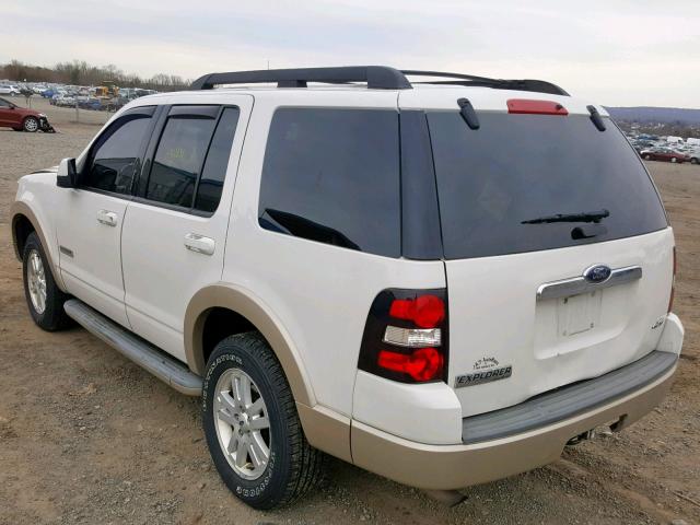 1FMEU74E98UB23031 - 2008 FORD EXPLORER E WHITE photo 3