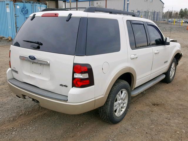 1FMEU74E98UB23031 - 2008 FORD EXPLORER E WHITE photo 4