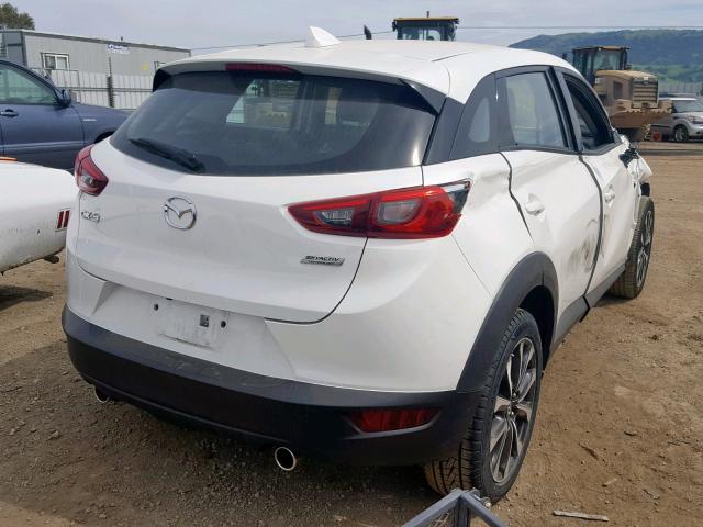 JM1DKDC7XK0411341 - 2019 MAZDA CX-3 TOURI WHITE photo 4