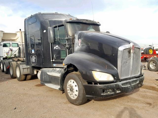 1XKADB9XX9J244786 - 2009 KENWORTH CONSTRUCTI BLACK photo 1