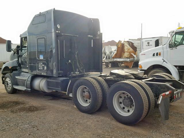 1XKADB9XX9J244786 - 2009 KENWORTH CONSTRUCTI BLACK photo 3