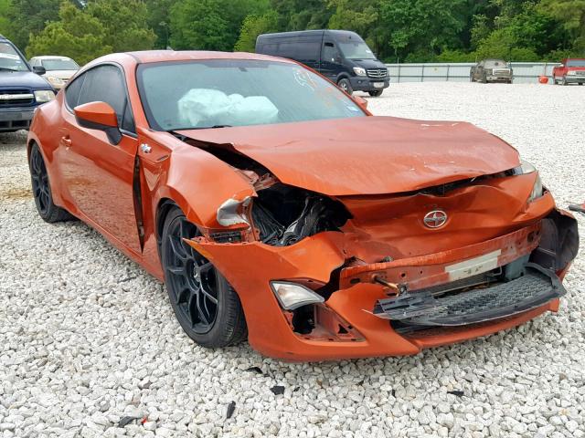 JF1ZNAA14D1720431 - 2013 TOYOTA SCION FR-S ORANGE photo 1