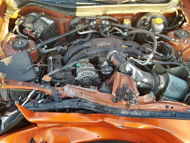 JF1ZNAA14D1720431 - 2013 TOYOTA SCION FR-S ORANGE photo 7