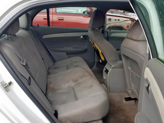 1G1ZA5EUXCF139124 - 2012 CHEVROLET MALIBU LS WHITE photo 6