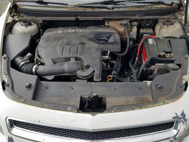 1G1ZA5EUXCF139124 - 2012 CHEVROLET MALIBU LS WHITE photo 7