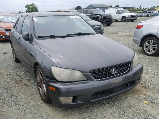 JTHBD192740081638 - 2004 LEXUS IS 300 CHARCOAL photo 1