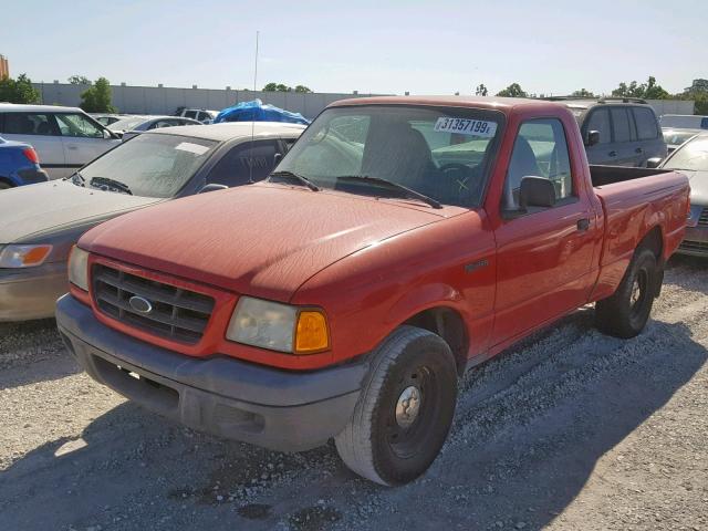 1FTYR10DX3PA91890 - 2003 FORD RANGER RED photo 2