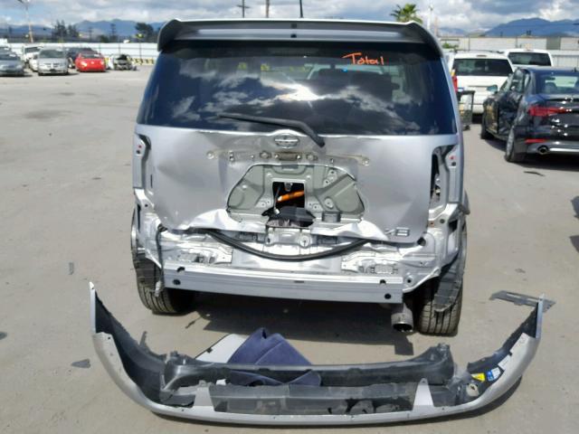 JTLKE50E581020340 - 2008 TOYOTA SCION XB 银色 照片 9