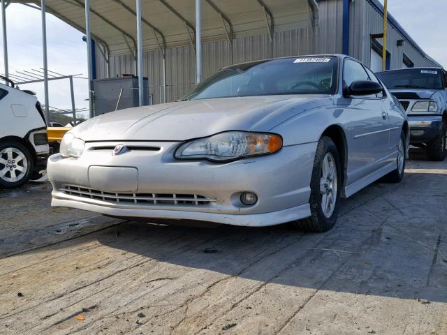 2G1WX12K039407216 - 2003 CHEVROLET MONTE CARL SILVER photo 2