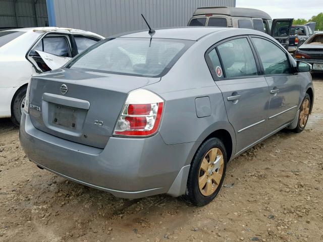 3N1AB61E97L701650 - 2007 NISSAN SENTRA 2.0 BLUE photo 4