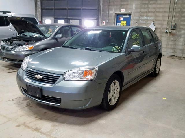 1G1ZT61826F203489 - 2006 CHEVROLET MALIBU MAX BLUE photo 2