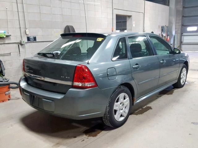 1G1ZT61826F203489 - 2006 CHEVROLET MALIBU MAX BLUE photo 4