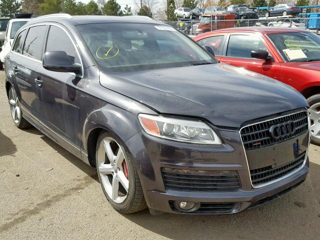 WA1EV74L67D067753 - 2007 AUDI Q7 4.2 QUA GRAY photo 1