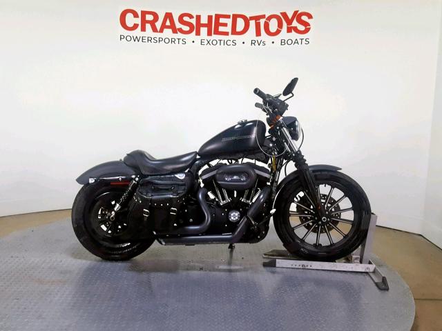 1HD4LE213AC435752 - 2010 HARLEY-DAVIDSON XL883 N BLACK photo 1