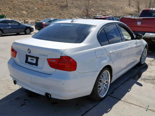 WBAPL33599A515842 - 2009 BMW 335 XI WHITE photo 4