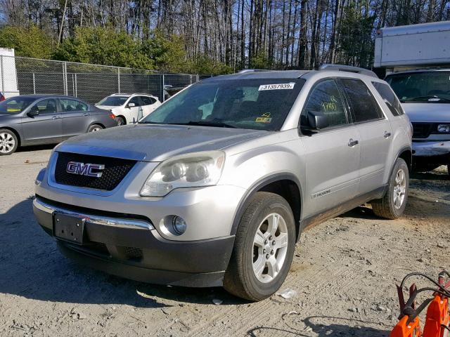 1GKER13768J219050 - 2008 GMC ACADIA SLE SILVER photo 2