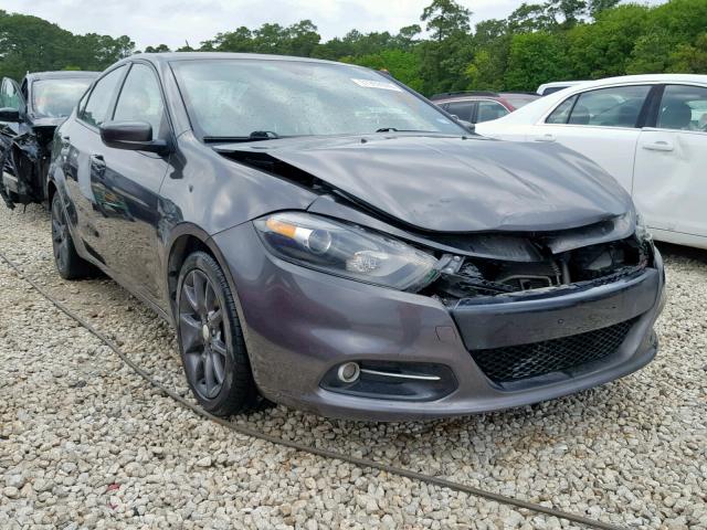 1C3CDFBB1FD362668 - 2015 DODGE DART SXT GRAY photo 1